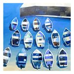 Boat Shadows, Portscatho