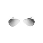Studs Twisted Oval