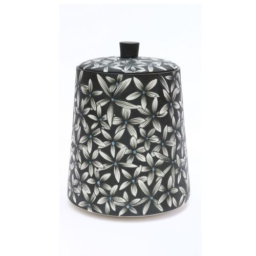 Lidded Pot Full Petal