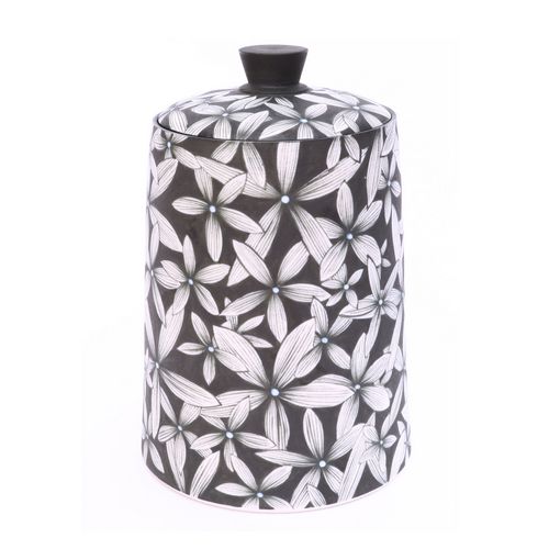 Full Petal Lidded Pot