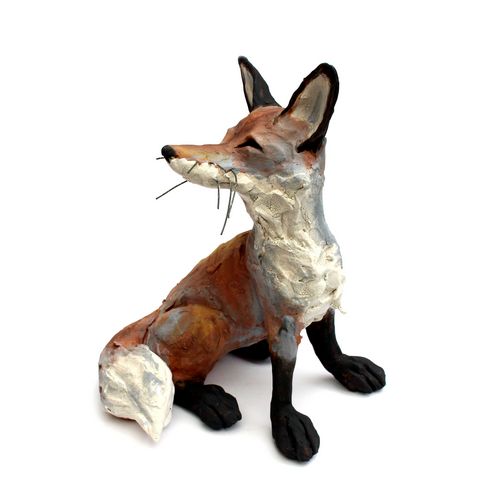 Sitting Fox