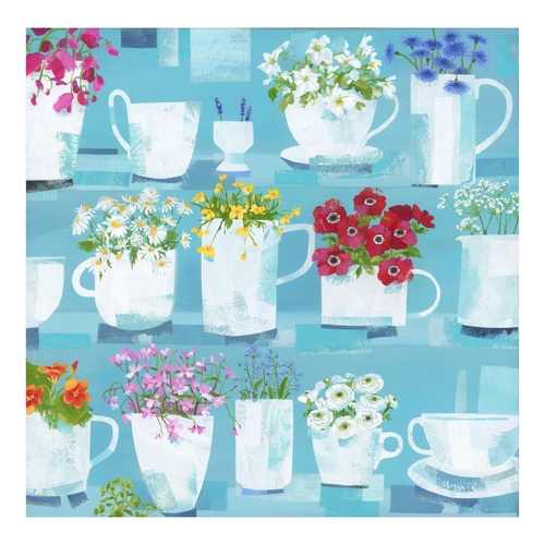 Mugs, Cups, Jugs and Flowers