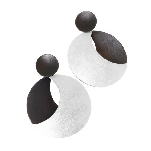 Drop E/R Lg Moon Circle