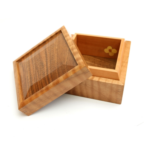 Jewellery Box French Walnut/Pear Wood