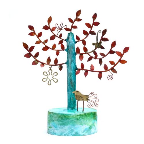 Tree+Butterfly+Bird+Flower