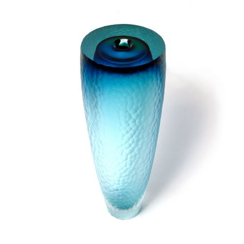 Latham Vase M Blue/Green