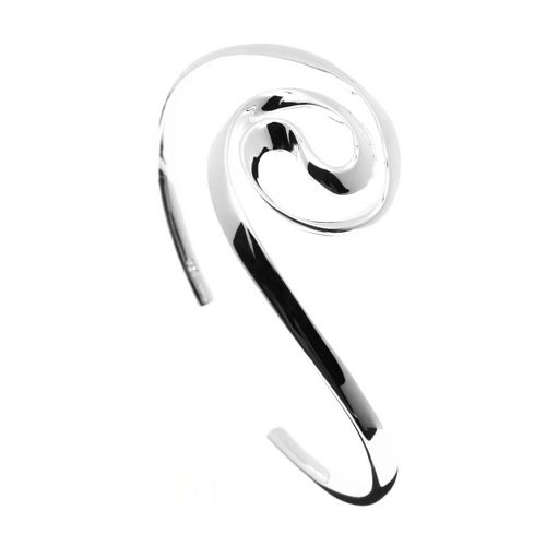 Cuff Bangle Swirl Design