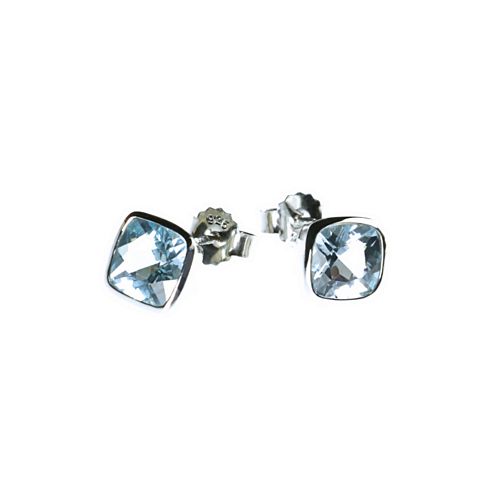 Stud E/R Topaz Square