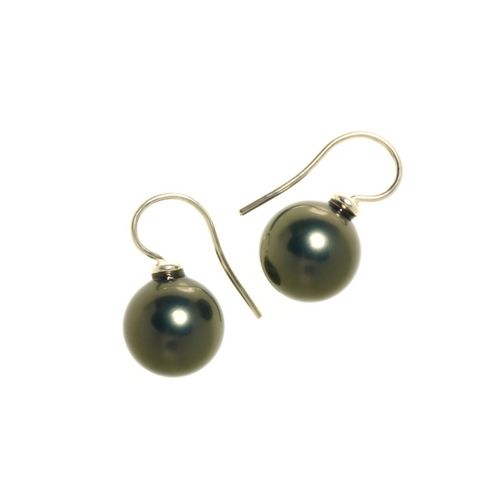 Round Hook Earrings