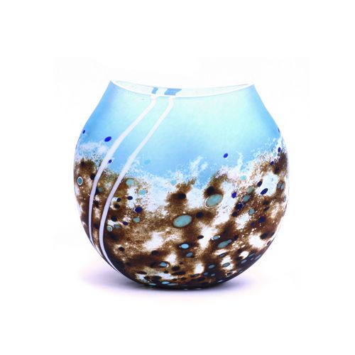 Small Flat Vase