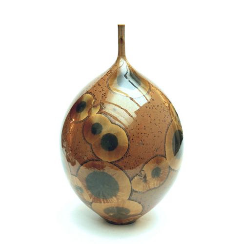 Med Tear Drop Brown Vessel