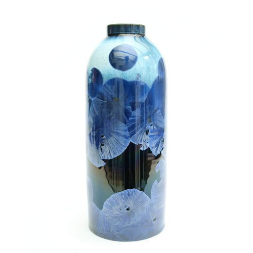 Dark Blue Tall Vase