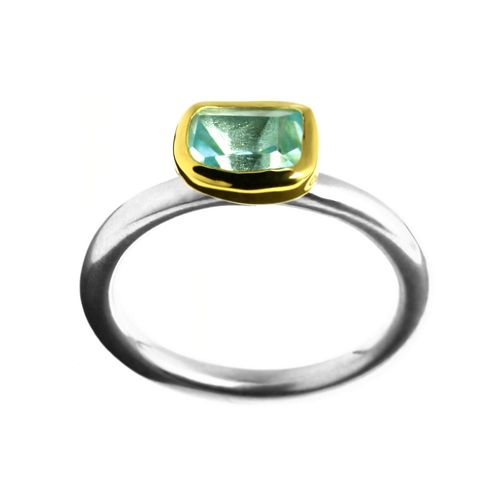 Ring, 2ct Aquamarine