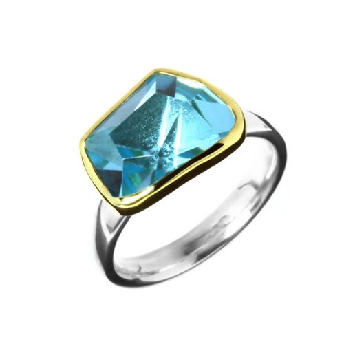 Ring 8.5ct Aquamarine