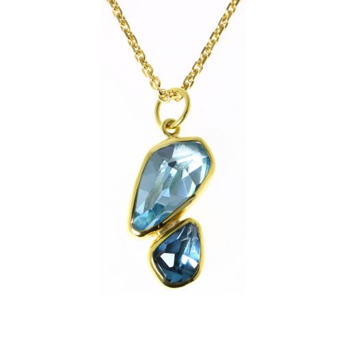 Pendant, Sky & London B.Topaz 7.2ct