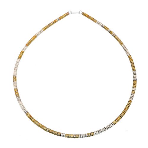 Necklace Multi Satin Discs