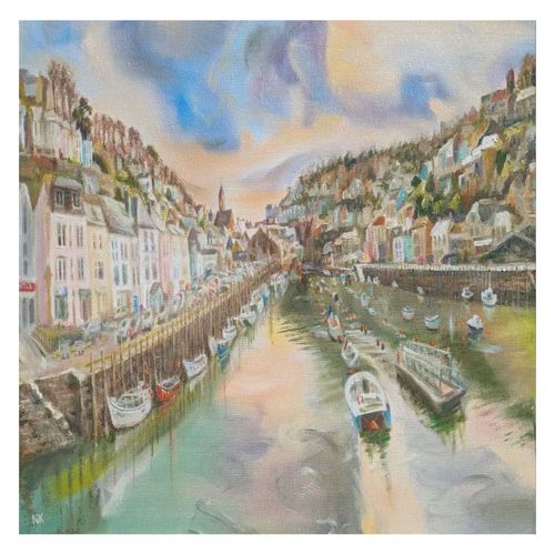 Looe at Sunset