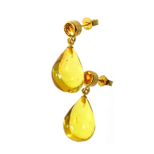 E/R Drop Citrine+Amber