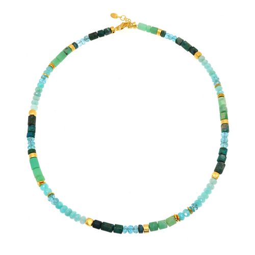 N/L Amazonite,Apatite,Chrysokolia