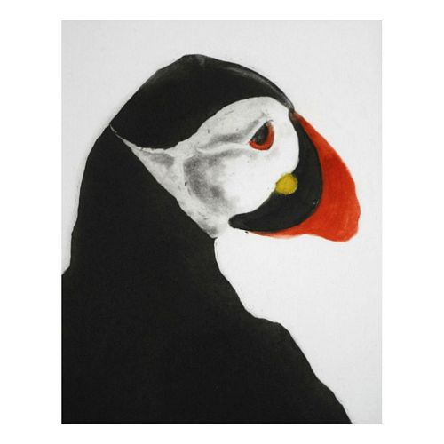 Nuffin but Puffin Unframed