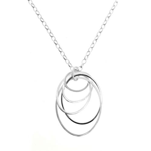 Pendant, Open Multi Ovals
