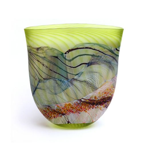 Med Flat Vase