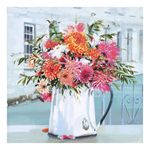 Crysanthemums and Dahlias