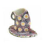 Spotty Cup and Saucer