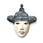 Mongolian Lady Wall Mask