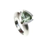 Mint Green Quartz Ring