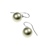 Drop Shell Pearl 12mm Earrings
