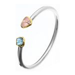 B/L Morganite,B.Topaz 6.5ct