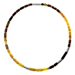 Amber Tube Necklace