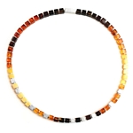 Amber Square Necklace