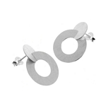 Medium Drop Circles Earrings