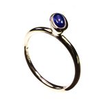 Cabachon Sapphire Ring