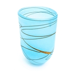 Random Open Vase Aqua